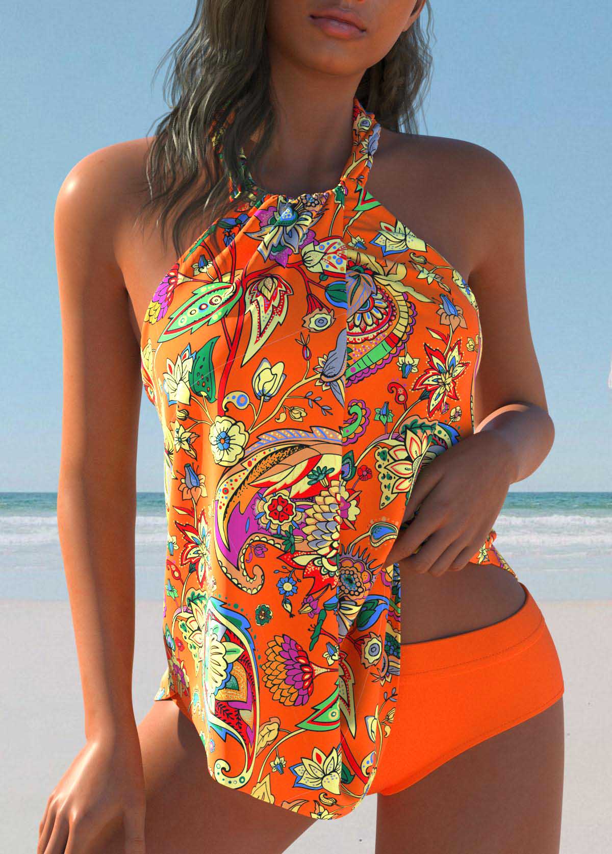 Véralina™ | Maillot Tie-Dye à Croisillons