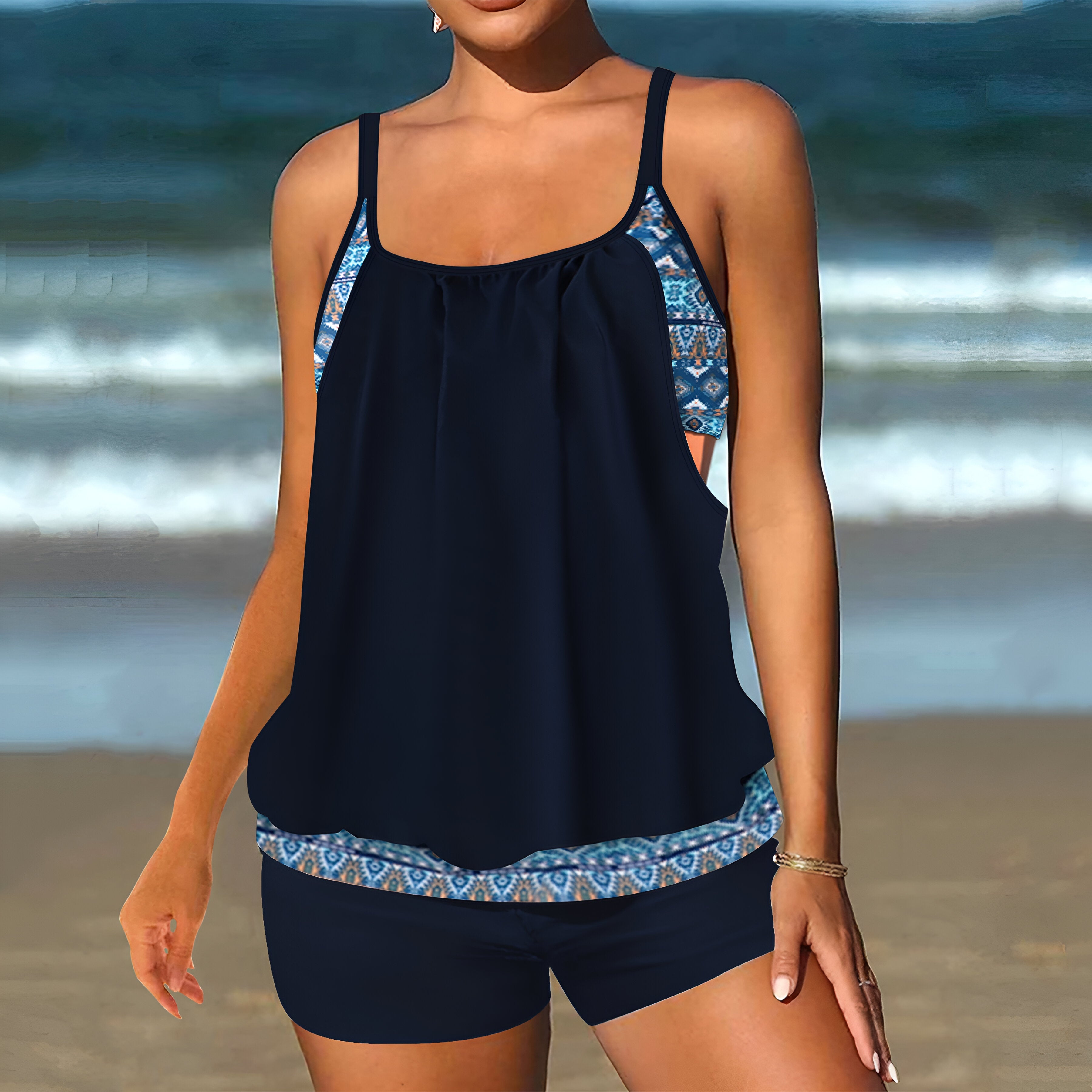 Liora™ | Tankini 2 Pièces Élégant et Confortable