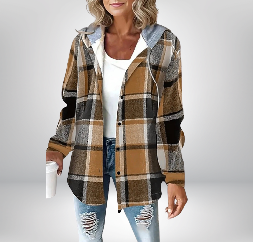Agnès - Veste chaude et élégante pour l'automne