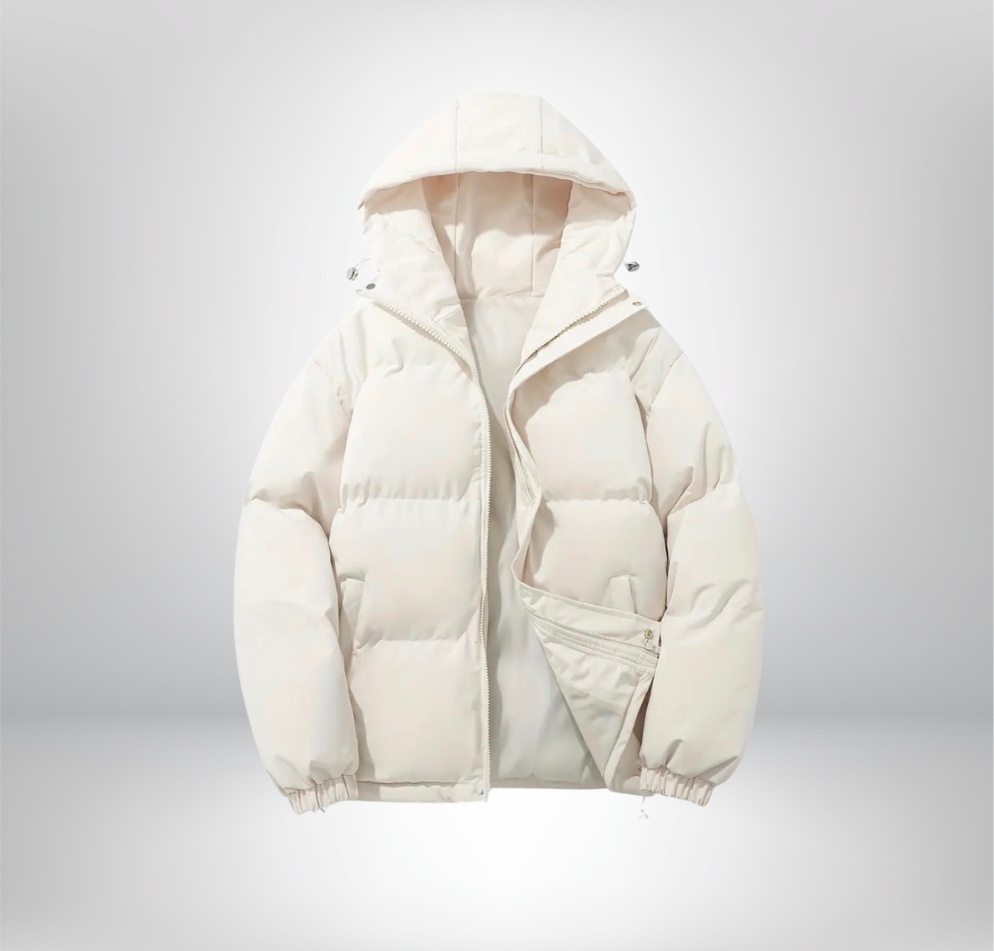 Anna - Veste d'hiver matelassée avec capuche