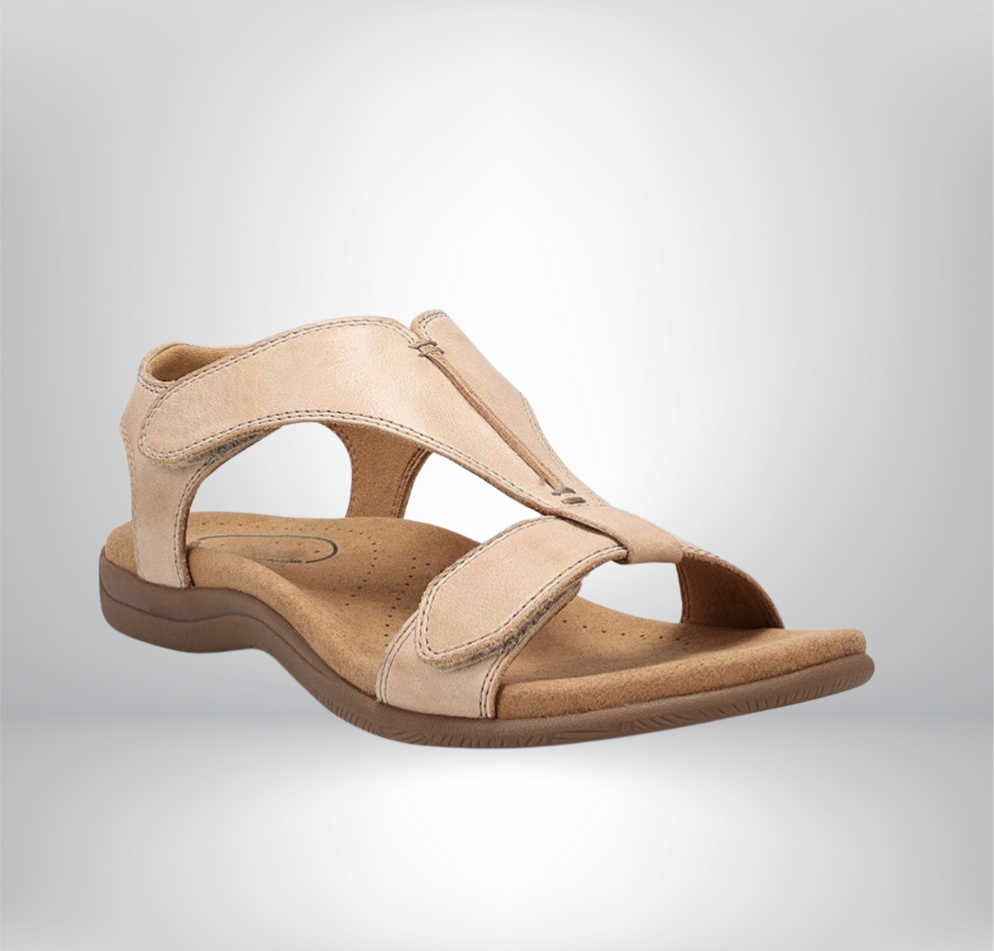 ELISABETH - SANDALIE EN CUIR ORTHOFLEX