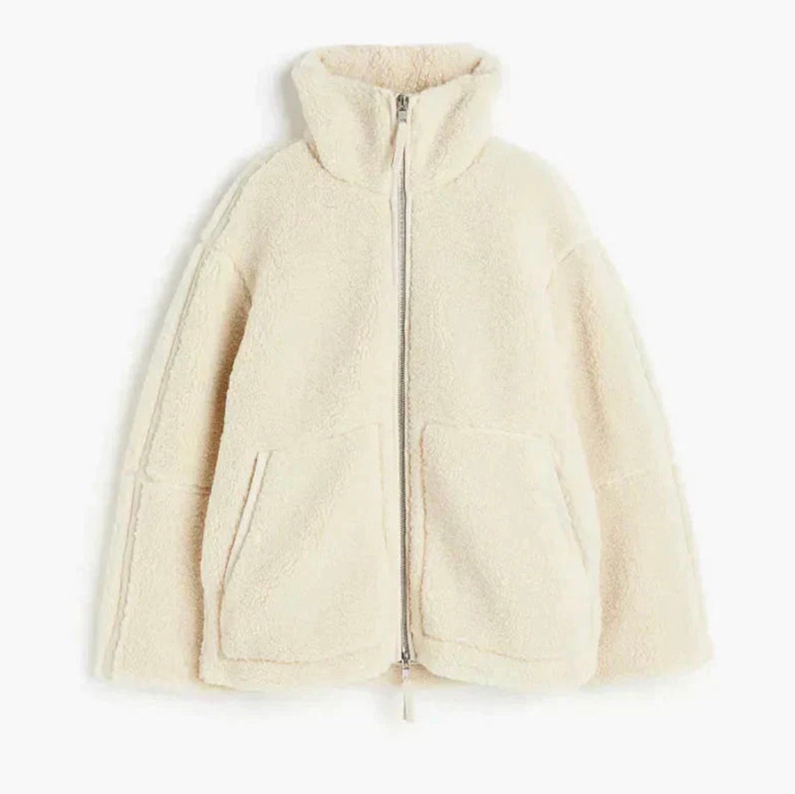 Jeanne - Veste en agneau confortable et tendance