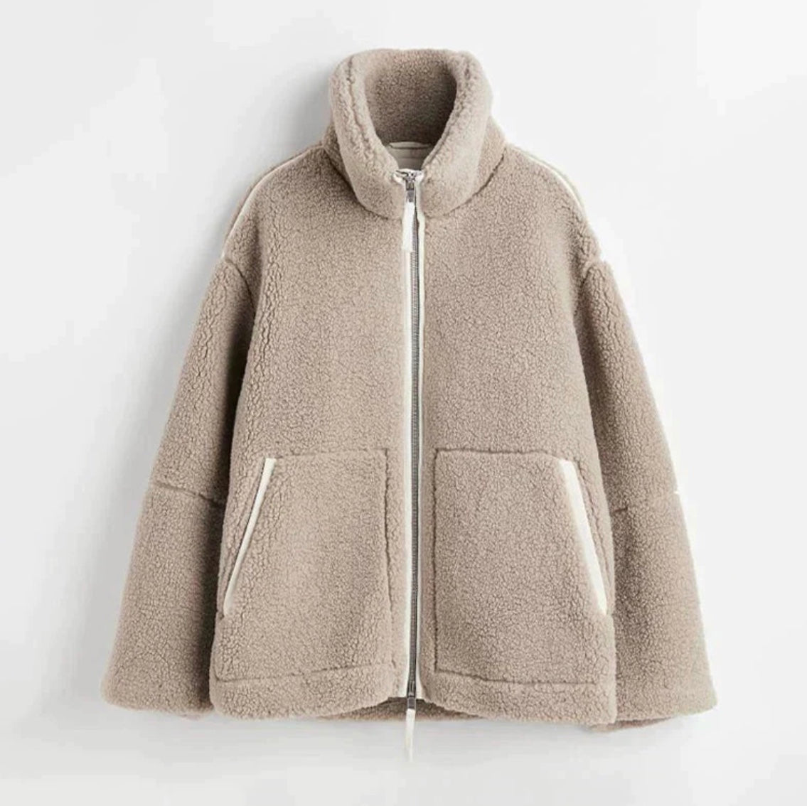 Jeanne - Veste en agneau confortable et tendance