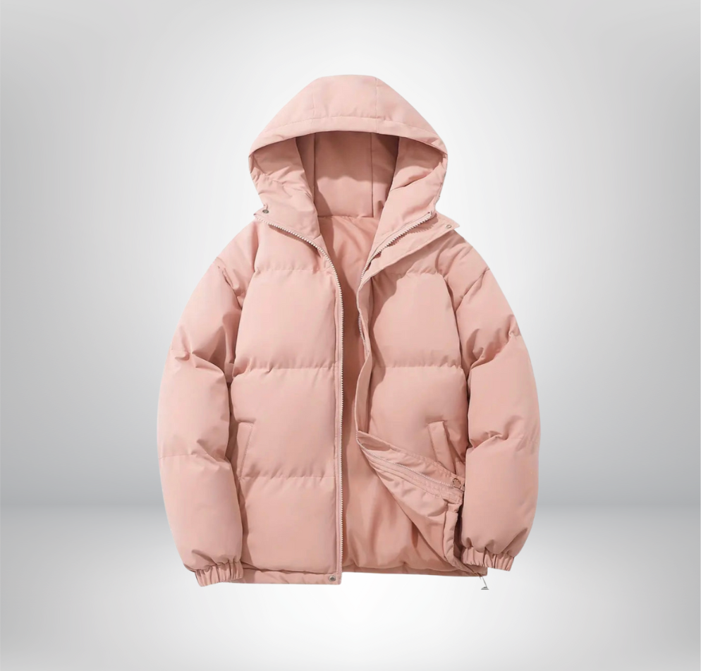 Anna - Veste d'hiver matelassée avec capuche