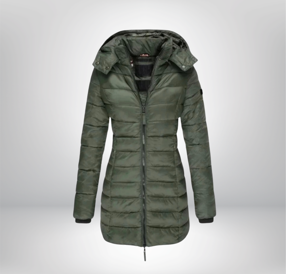 Fabienne – Manteau d'hiver doublé élégant et protecteur