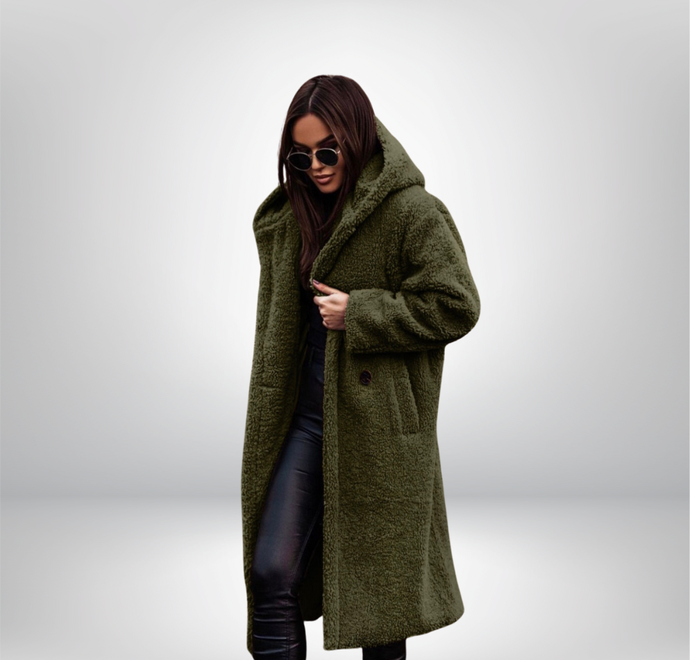 Jennifer - Manteau en laine chaud et cosy