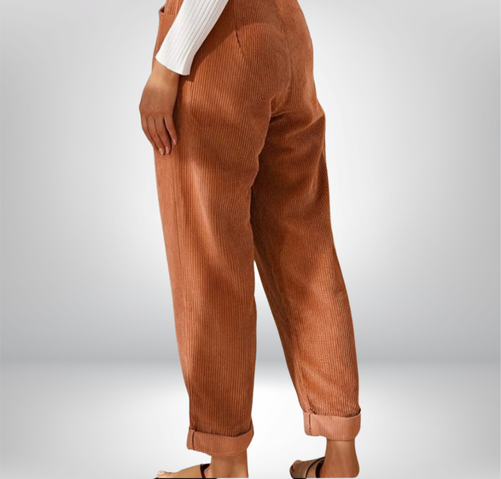 JULIA | Élégants pantalons en velours côtelé