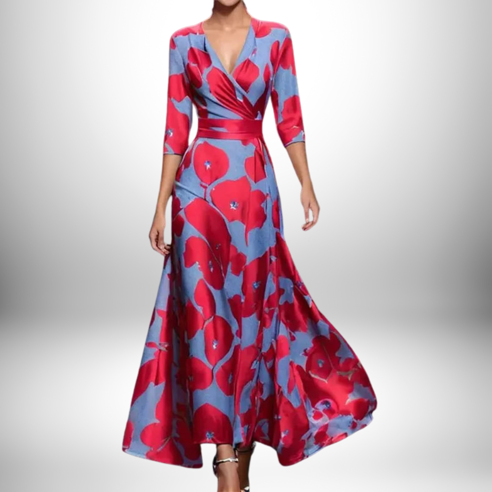 Matisse – Elégante robe maxi florale