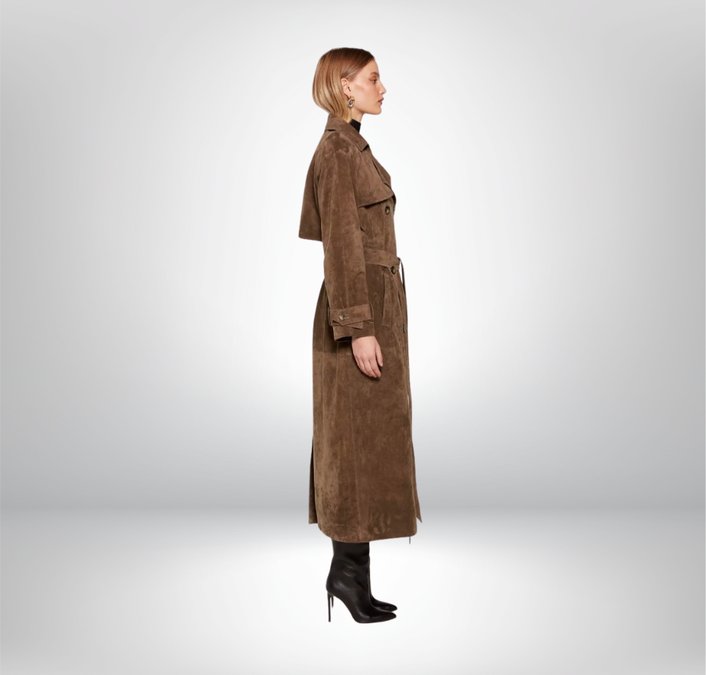 Agathe - Veste en simili cuir élégante et confiante