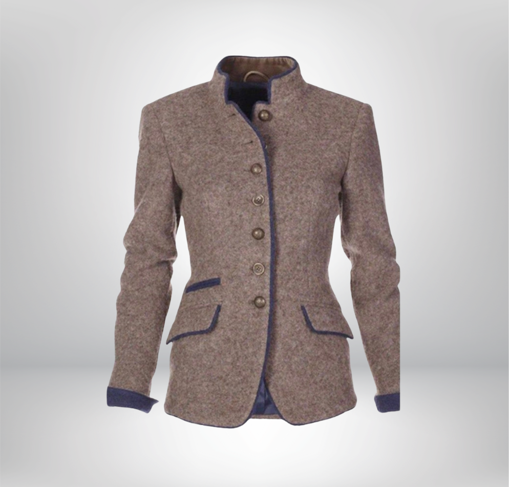 PATRIZIA™ | VESTE EN MATÉRIAUX ARTISANAUX