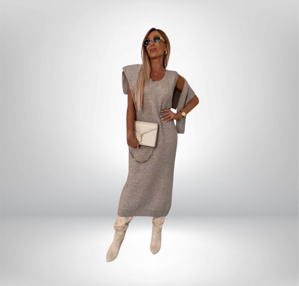 Nicole - Ensemble en tricot pour l'automne/hiver pour femmes
