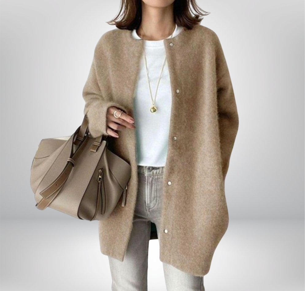 Silvia | Cardigan élégant en cachemire