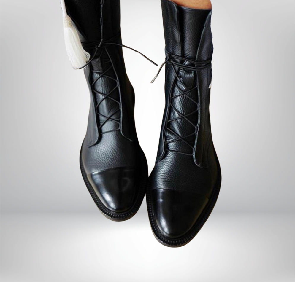 Aline - Bottes de luxe avec talon