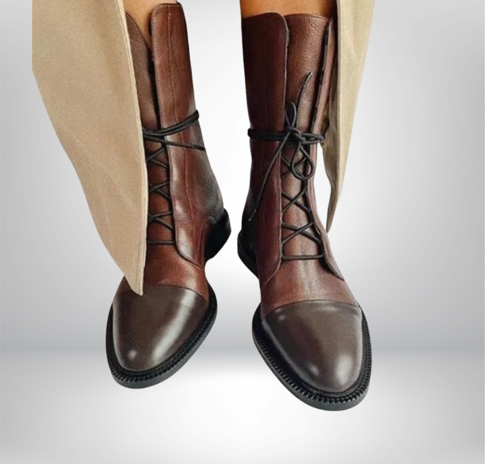 Aline - Bottes de luxe avec talon