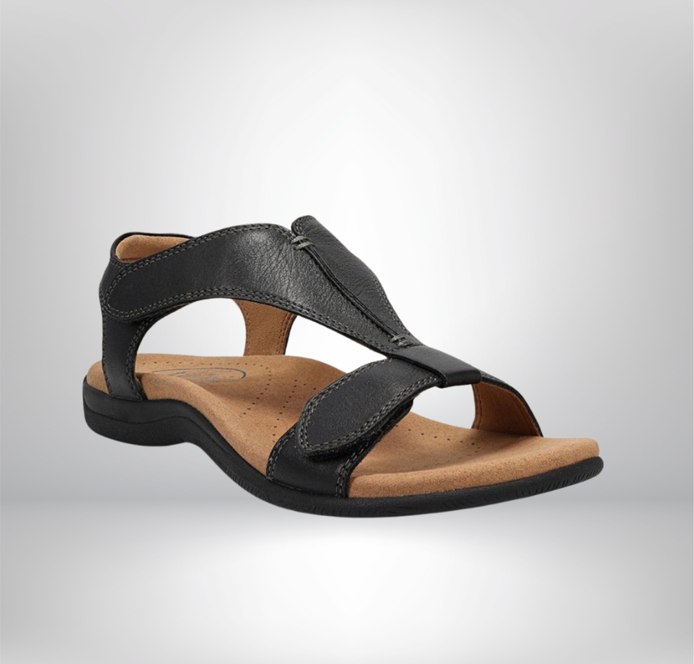 ELISABETH - SANDALIE EN CUIR ORTHOFLEX