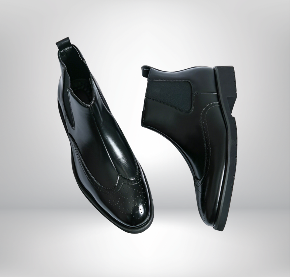 Adriel | Bottines Chelsea en cuir véritable