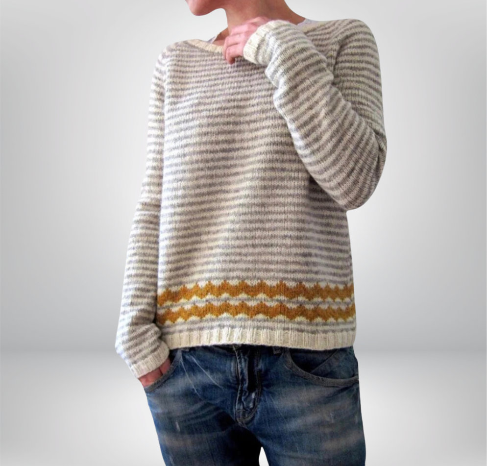 AMSTERDAM | Pull retro d'automne