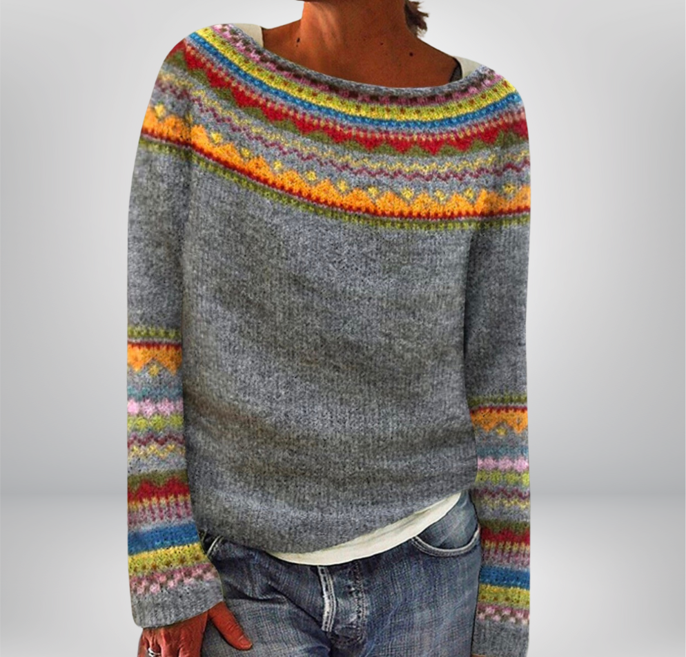 Elsa | Pull d'Hiver Rétro