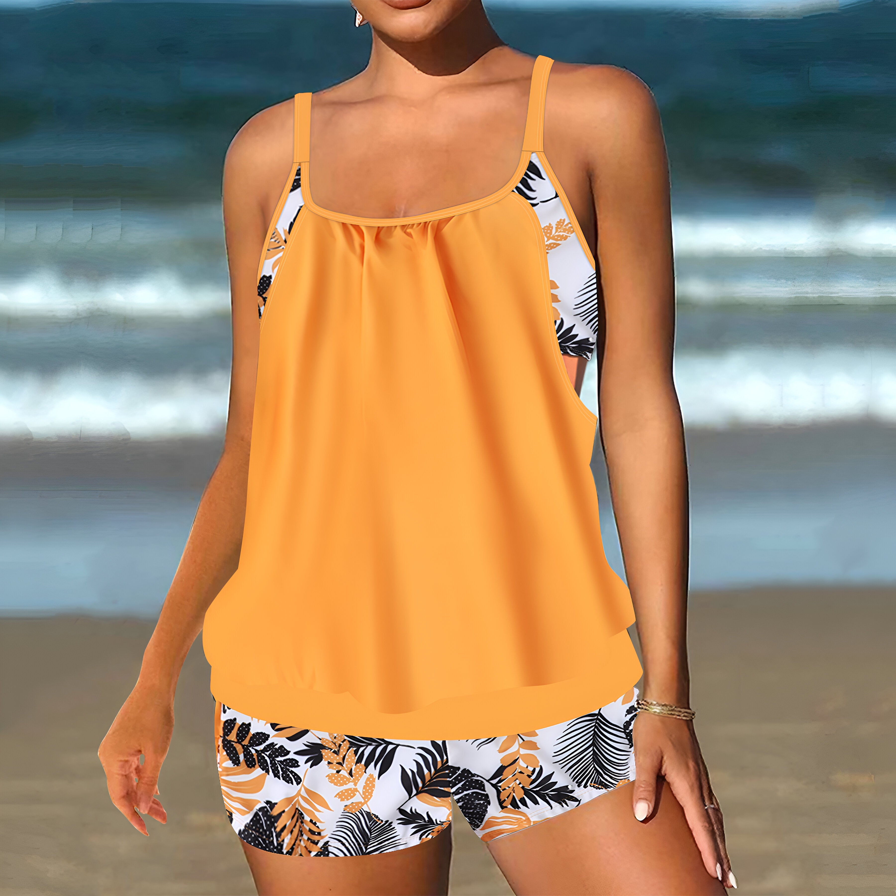 Liora™ | Tankini 2 Pièces Élégant et Confortable